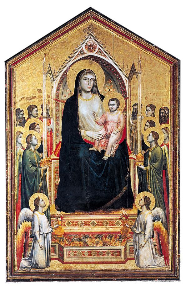 Ognissanti Madonna, (c. 1310) Tempera on wood, 325 x 204 cm Uffizi, Florence
